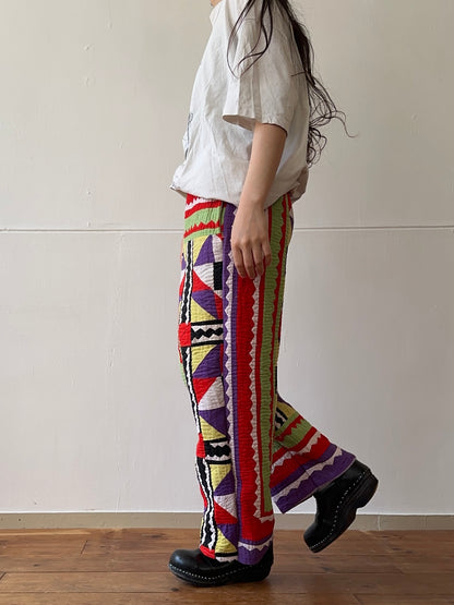old quilt pants