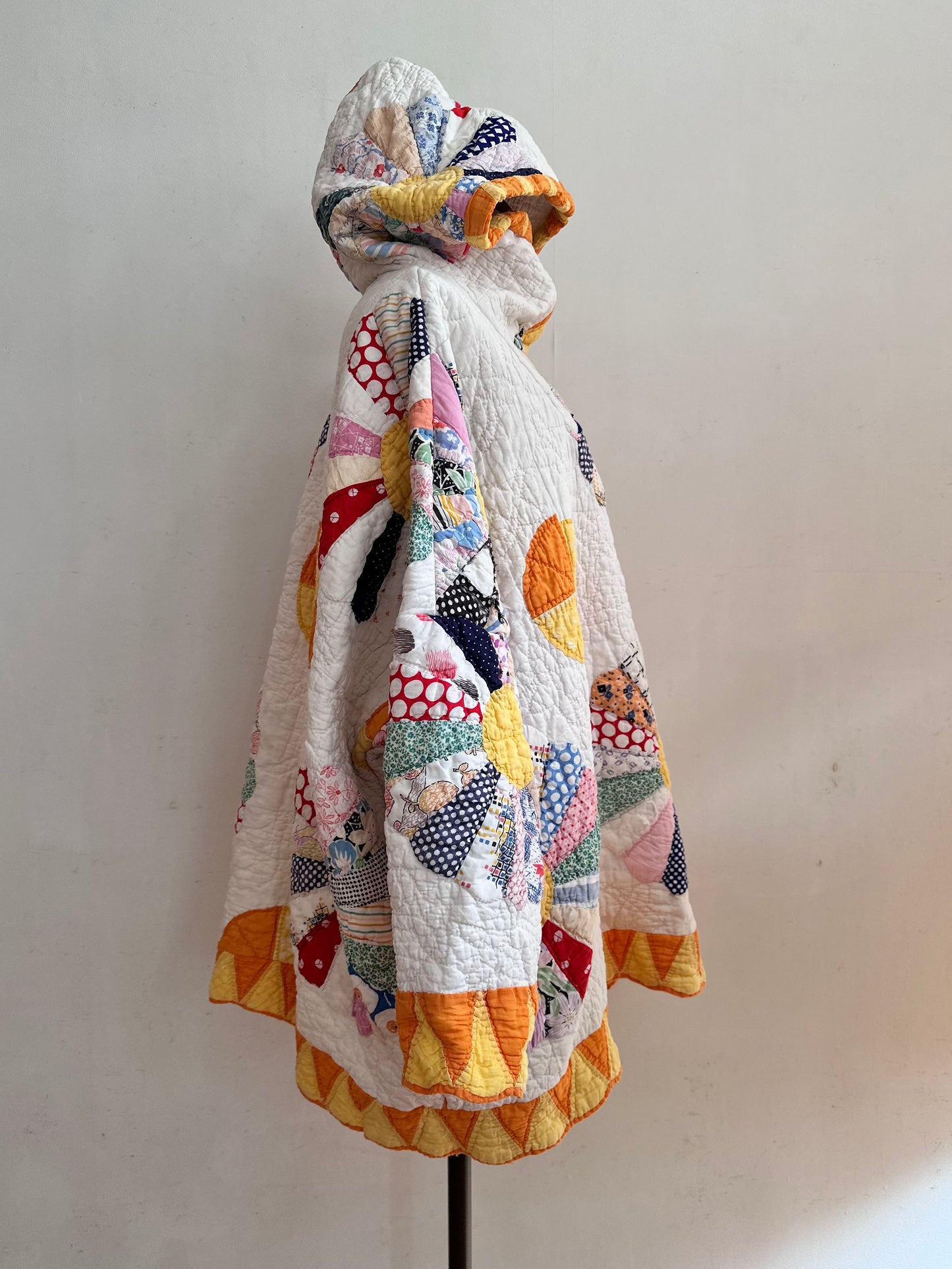 old quilt parka