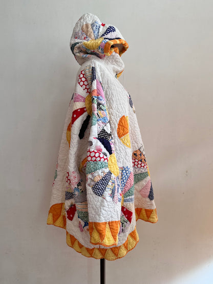old quilt parka