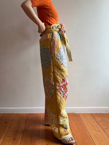 semi-antique quilt huge overall