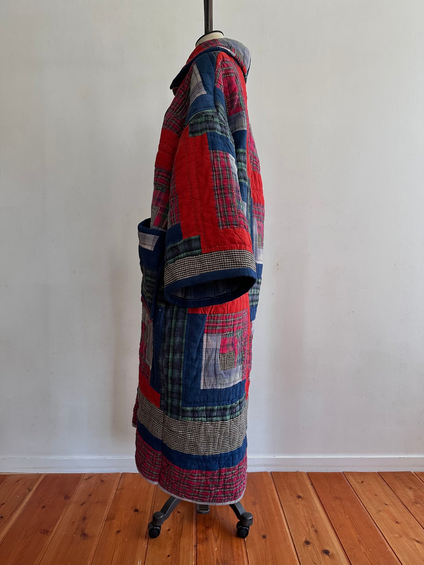 old quilt coat