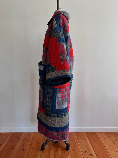 old quilt coat