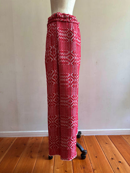 old coverlet tuck wide pants