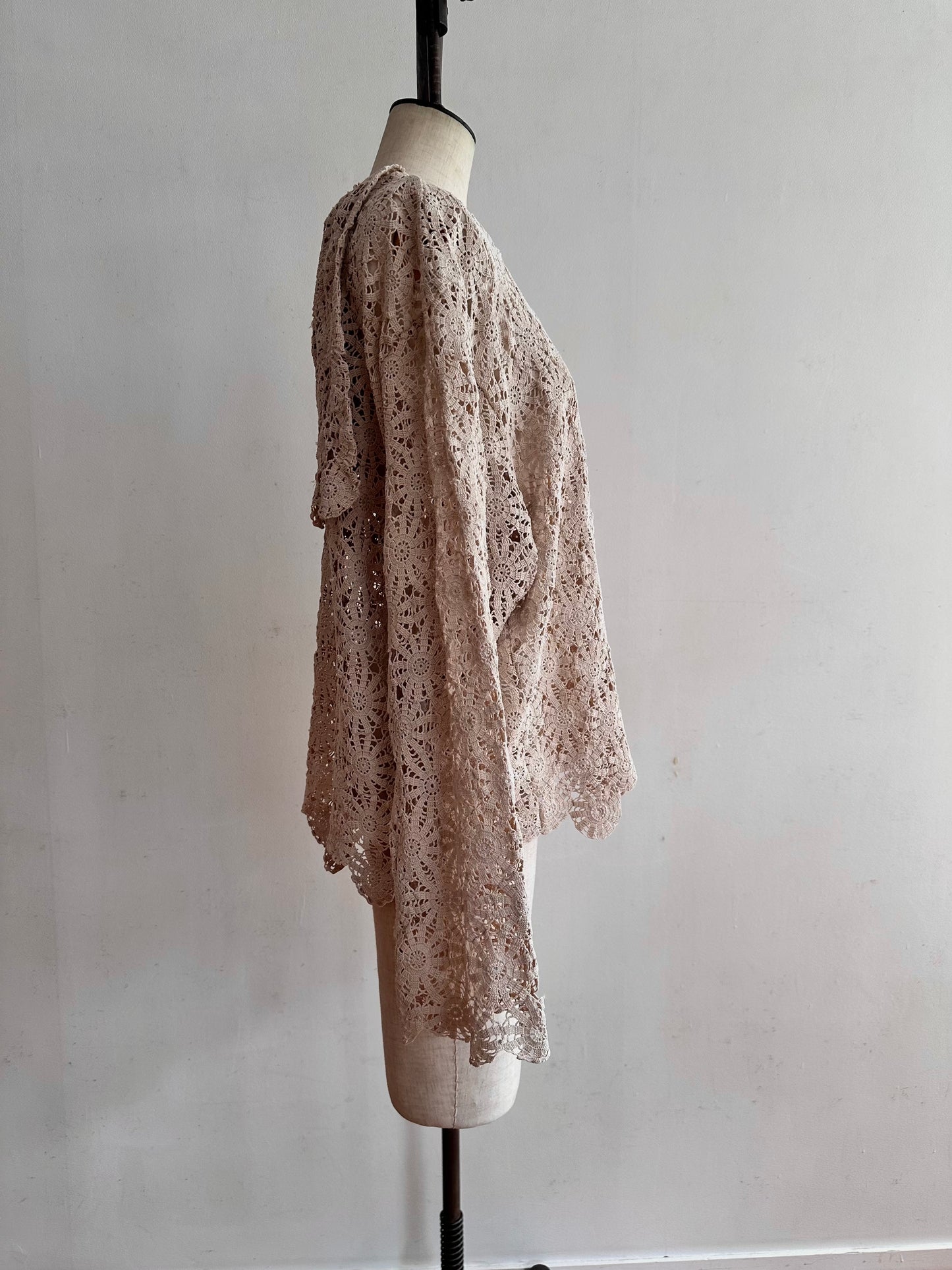old crochet lace sailor shirts