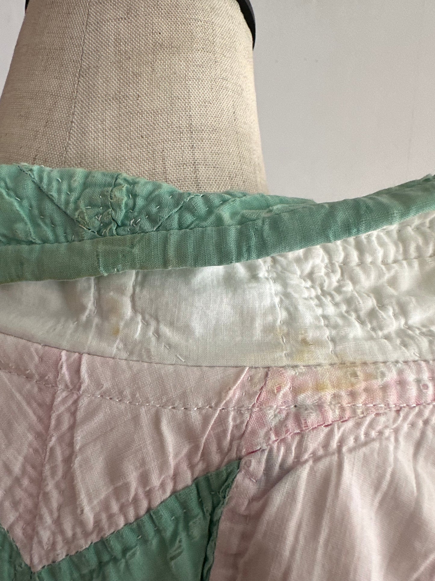 antique quilt short jacket