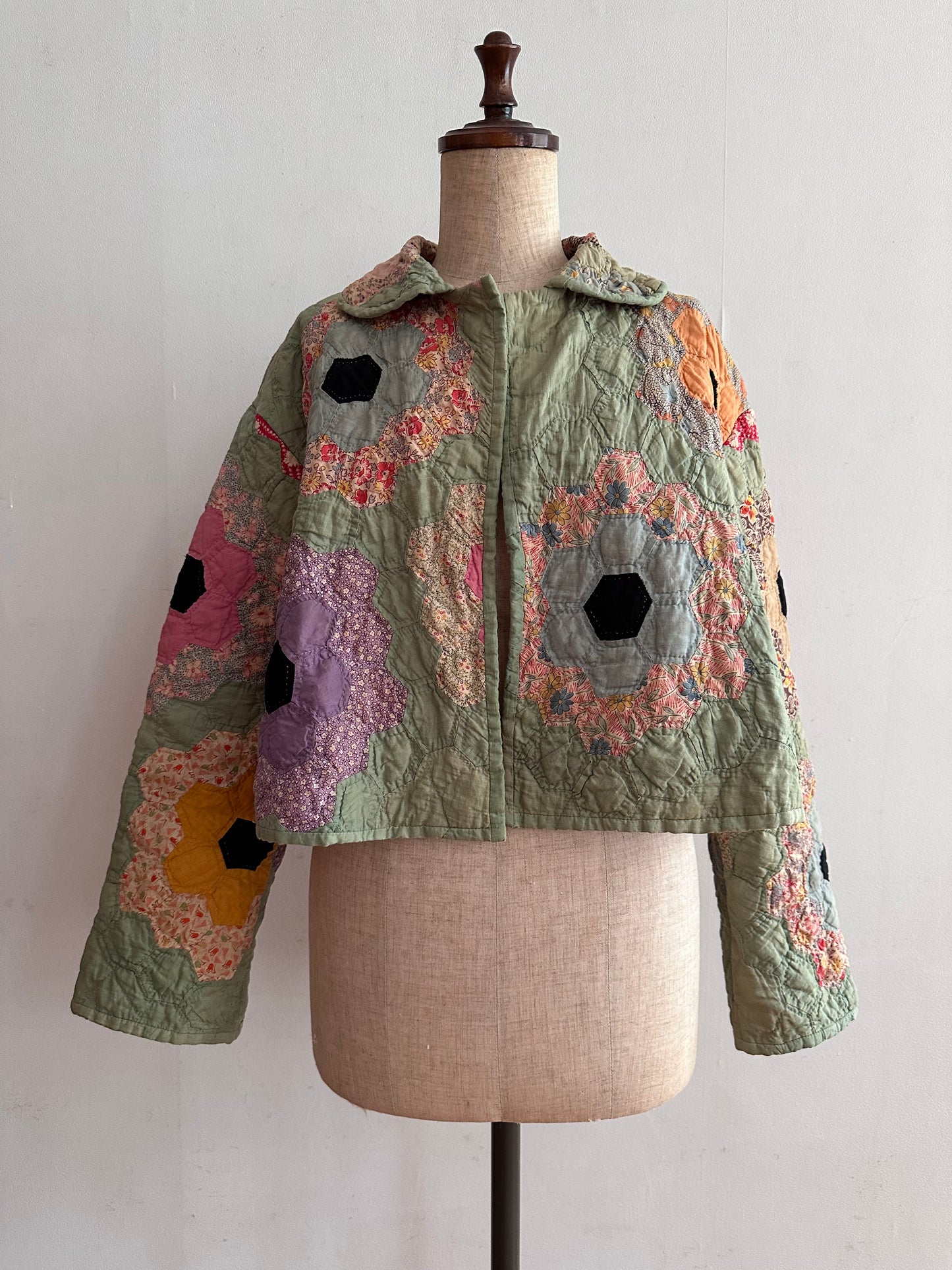 old quilt short jacket