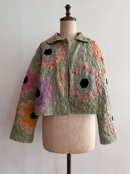 old quilt short jacket