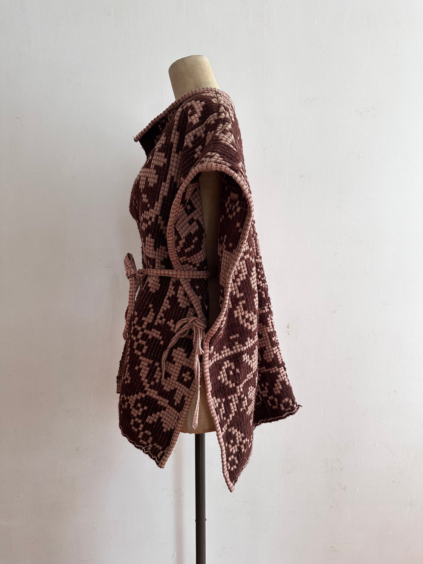 old coverlet wide vest