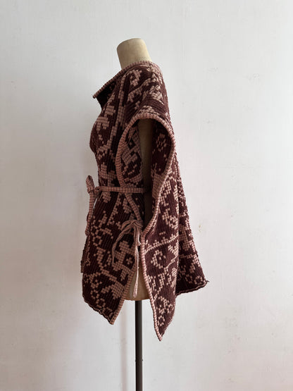 old coverlet wide vest