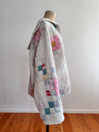 old quilt sailor shirt “boro”