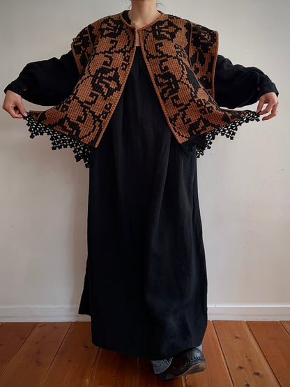 old coverlet wide vest