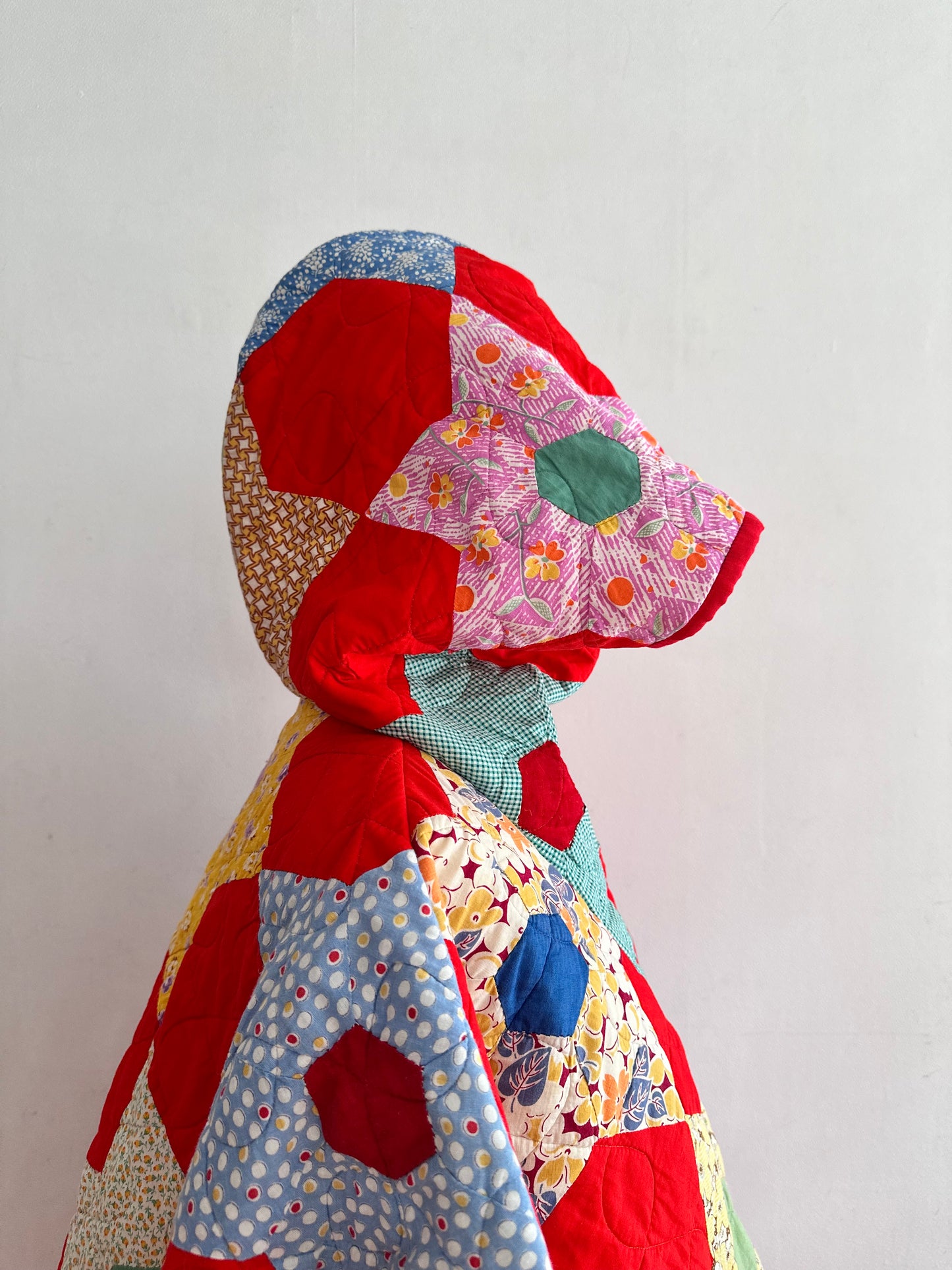 old quilt parka