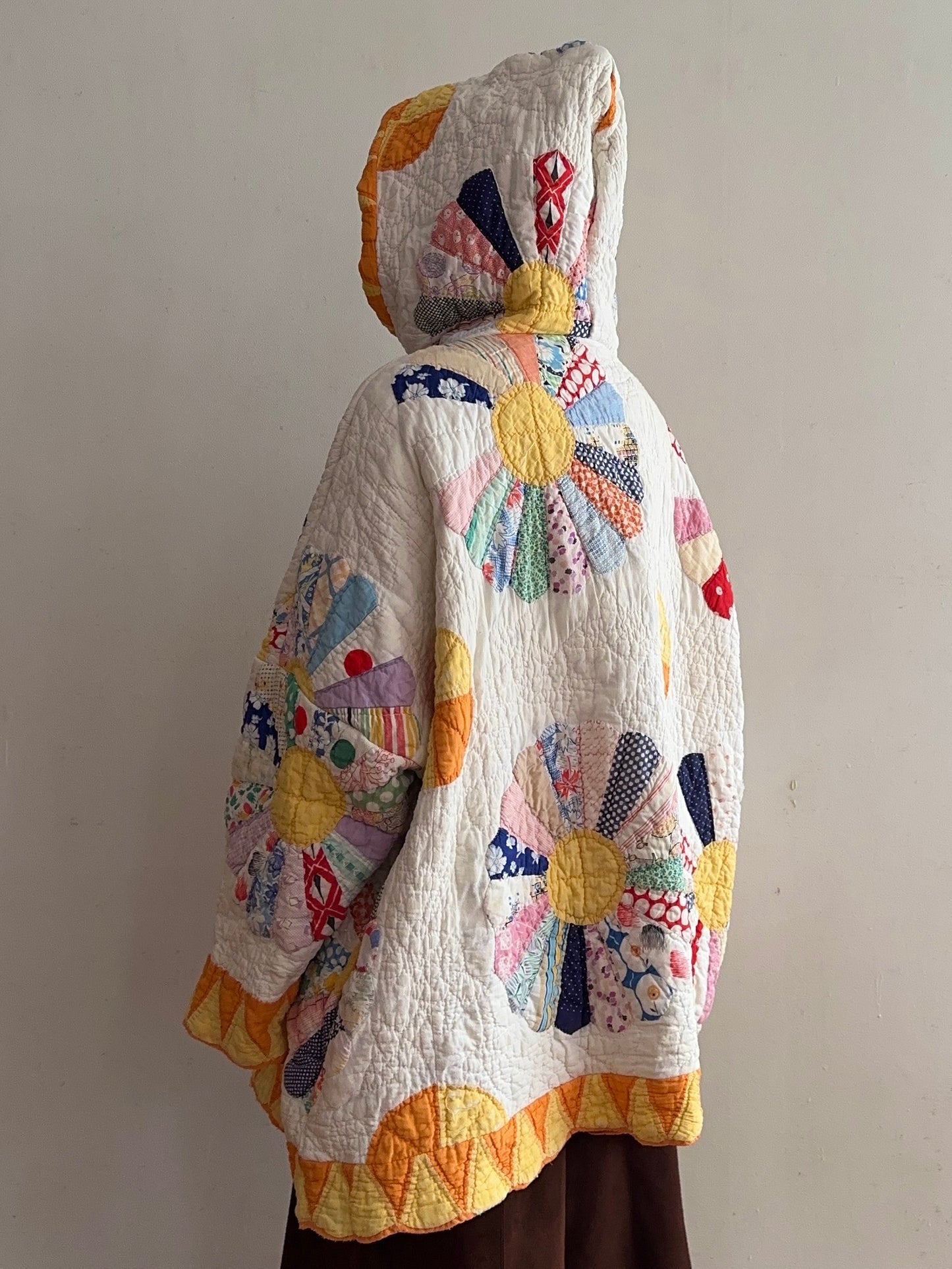 old quilt parka