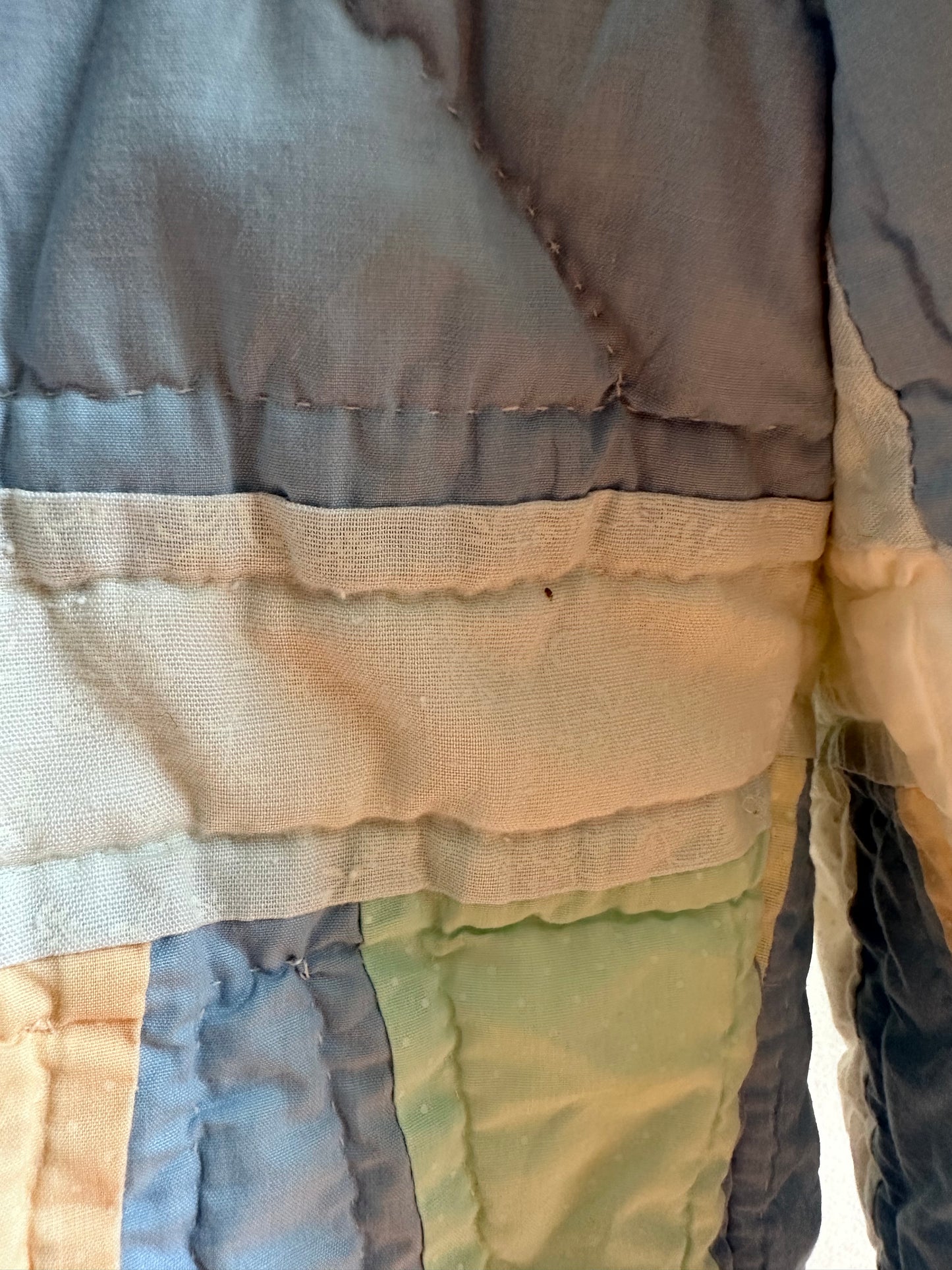 old quilt short pants