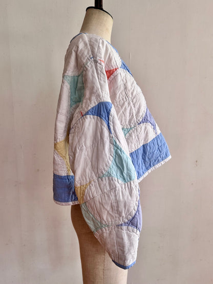 old quilt lantern tops