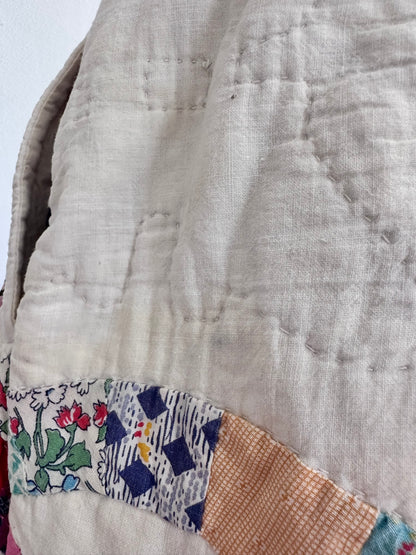 old quilt tuck short pants