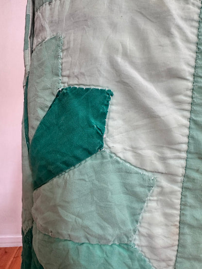 old quilt slim pants “boro”