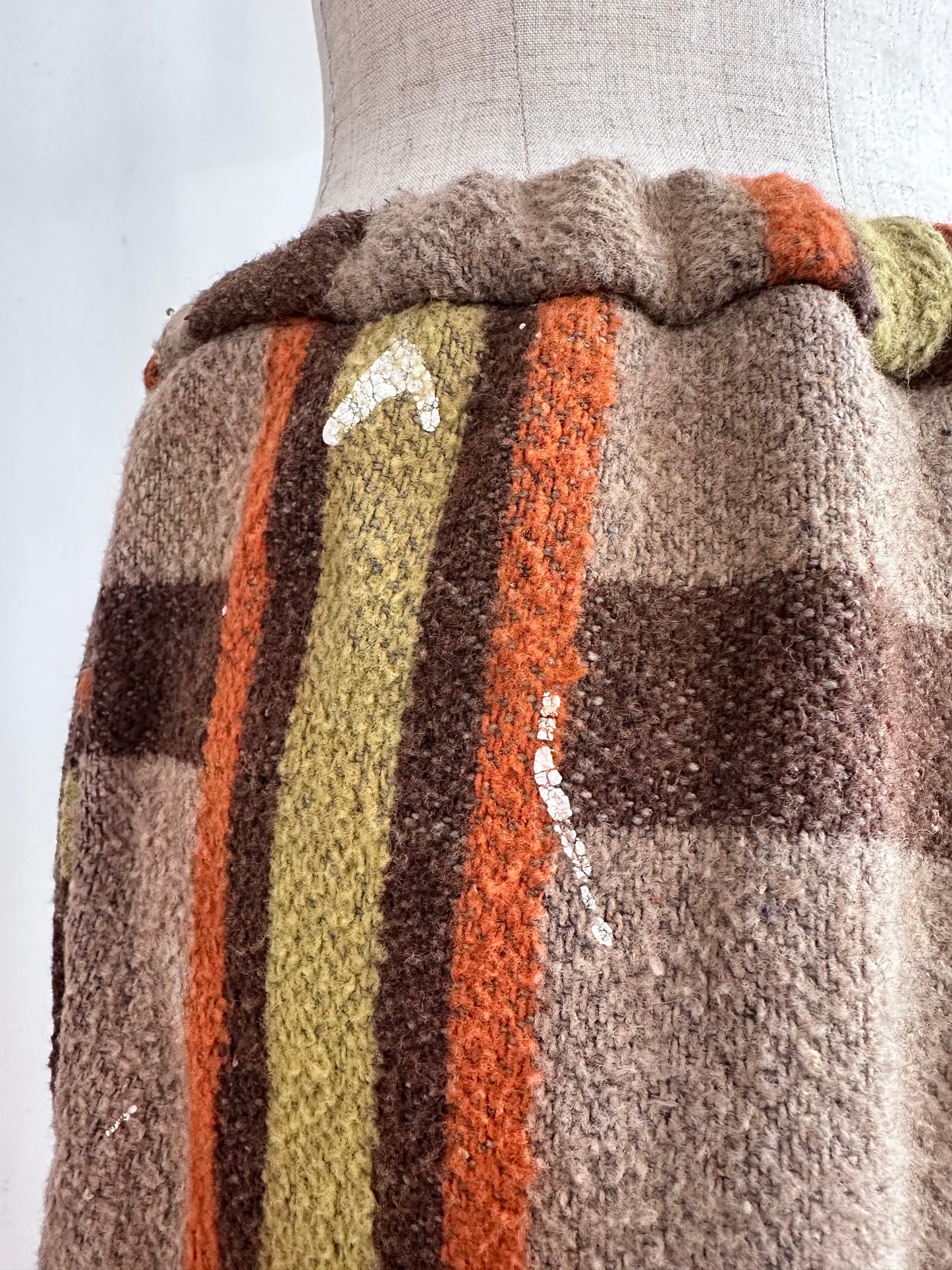 old blanket short pants