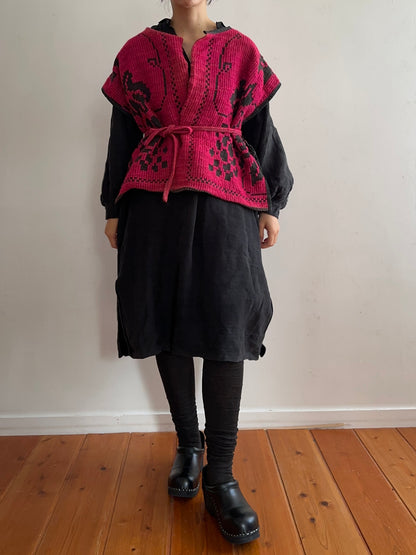 old coverlet wide vest