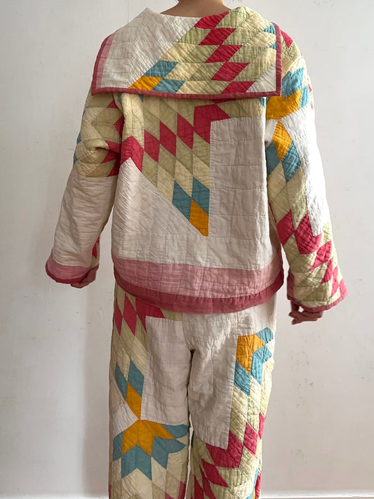 antique quilt sailor shirts