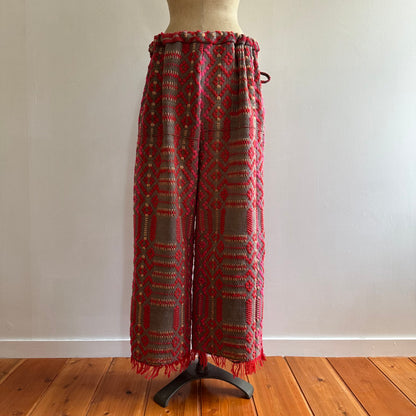 old coverlet tuck wide pants
