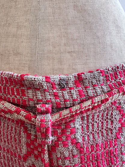 old coverlet slim flare pants / red