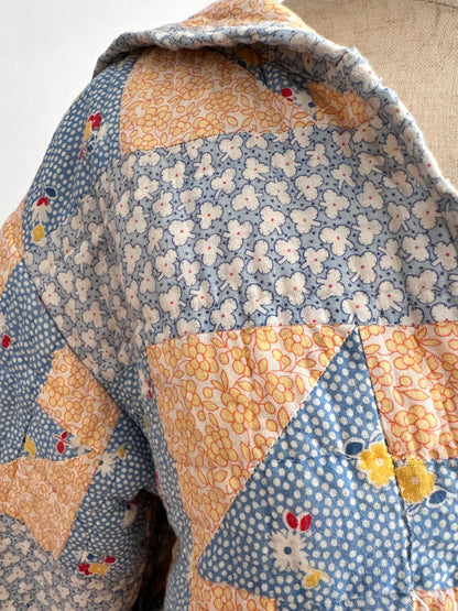 antique quilt sailor shirt