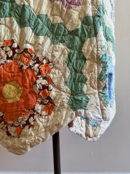 old quilt coat