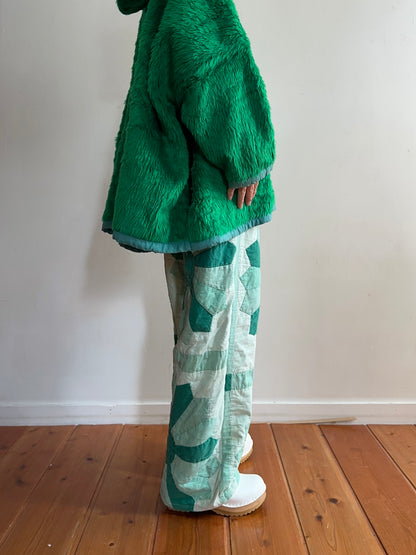 old quilt pants “boro”