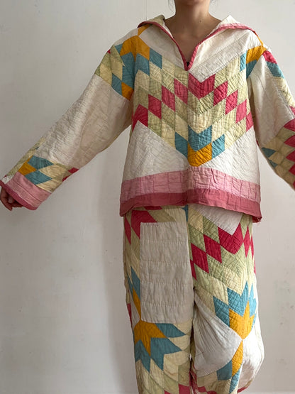 antique quilt sailor shirts