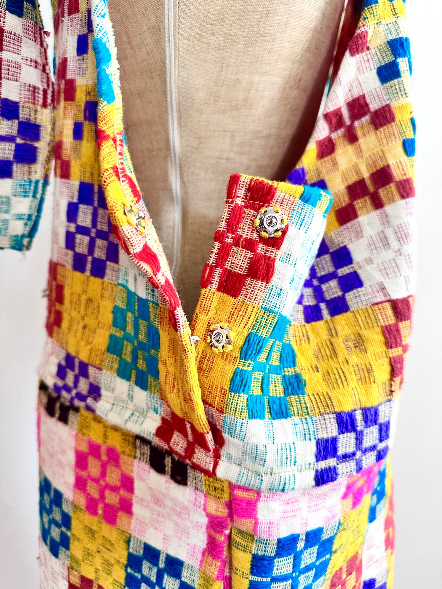 old coverlet huge overall