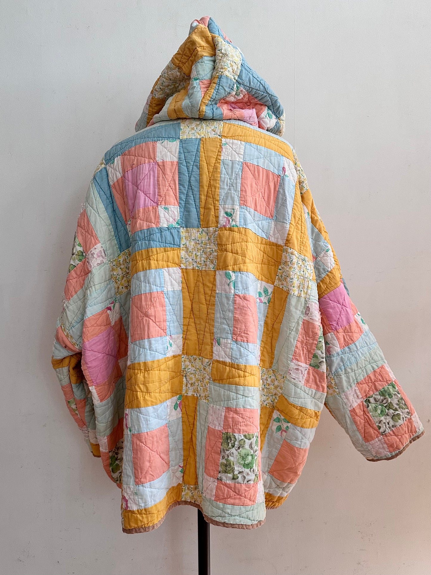 old quilt parka