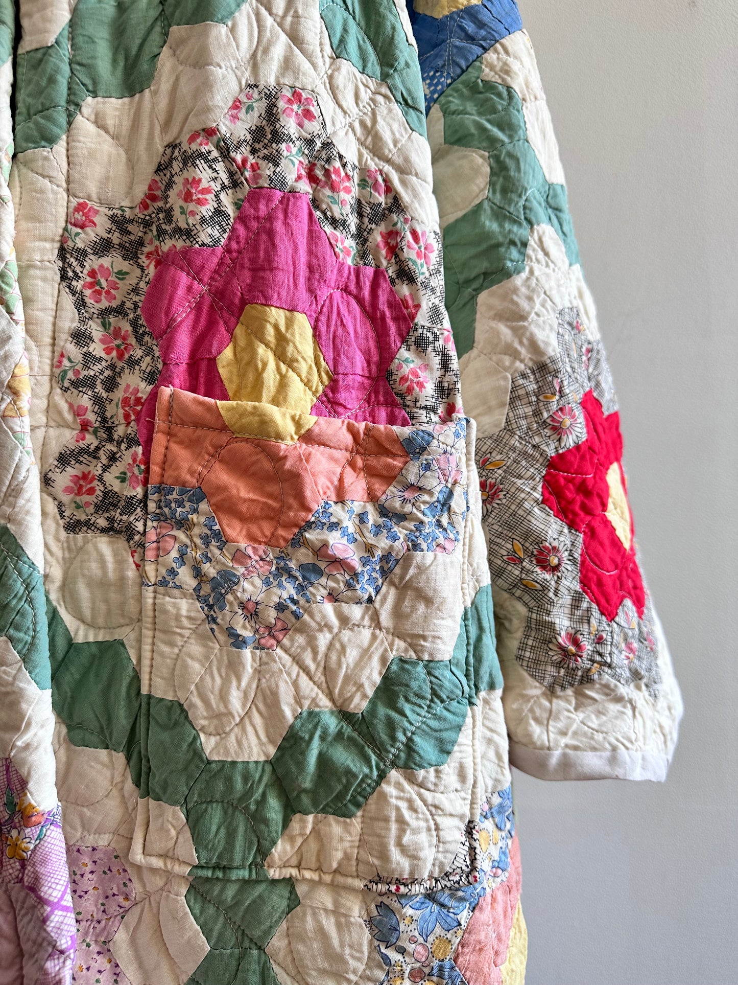 old quilt coat