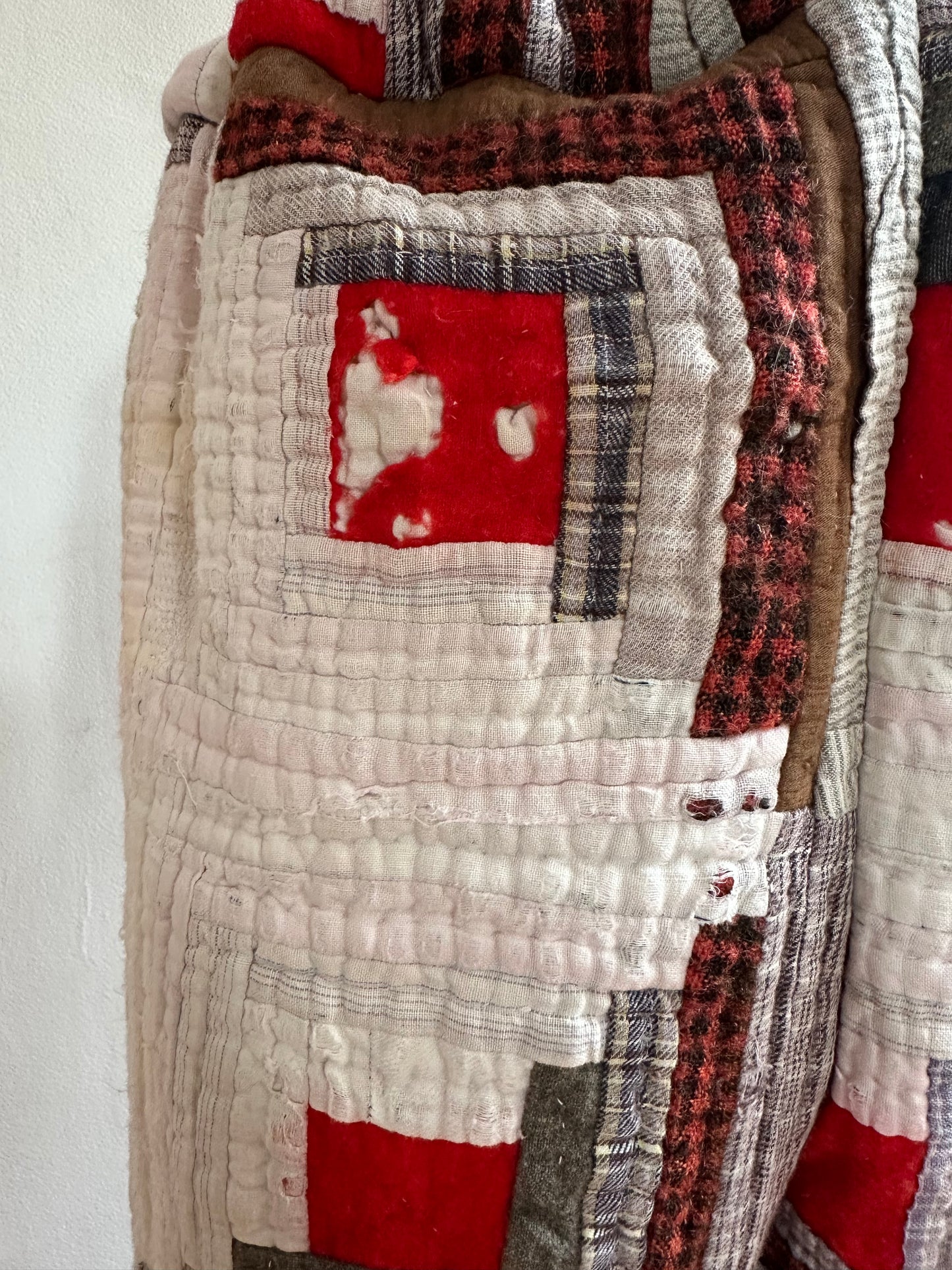 old quilt pants