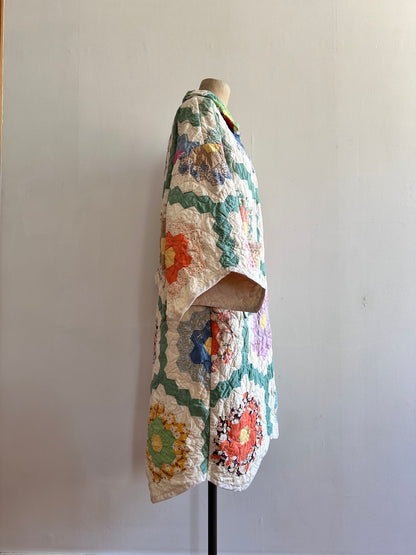 old quilt coat