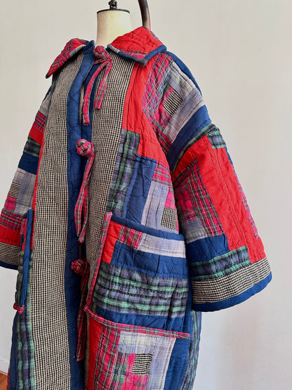 old quilt coat