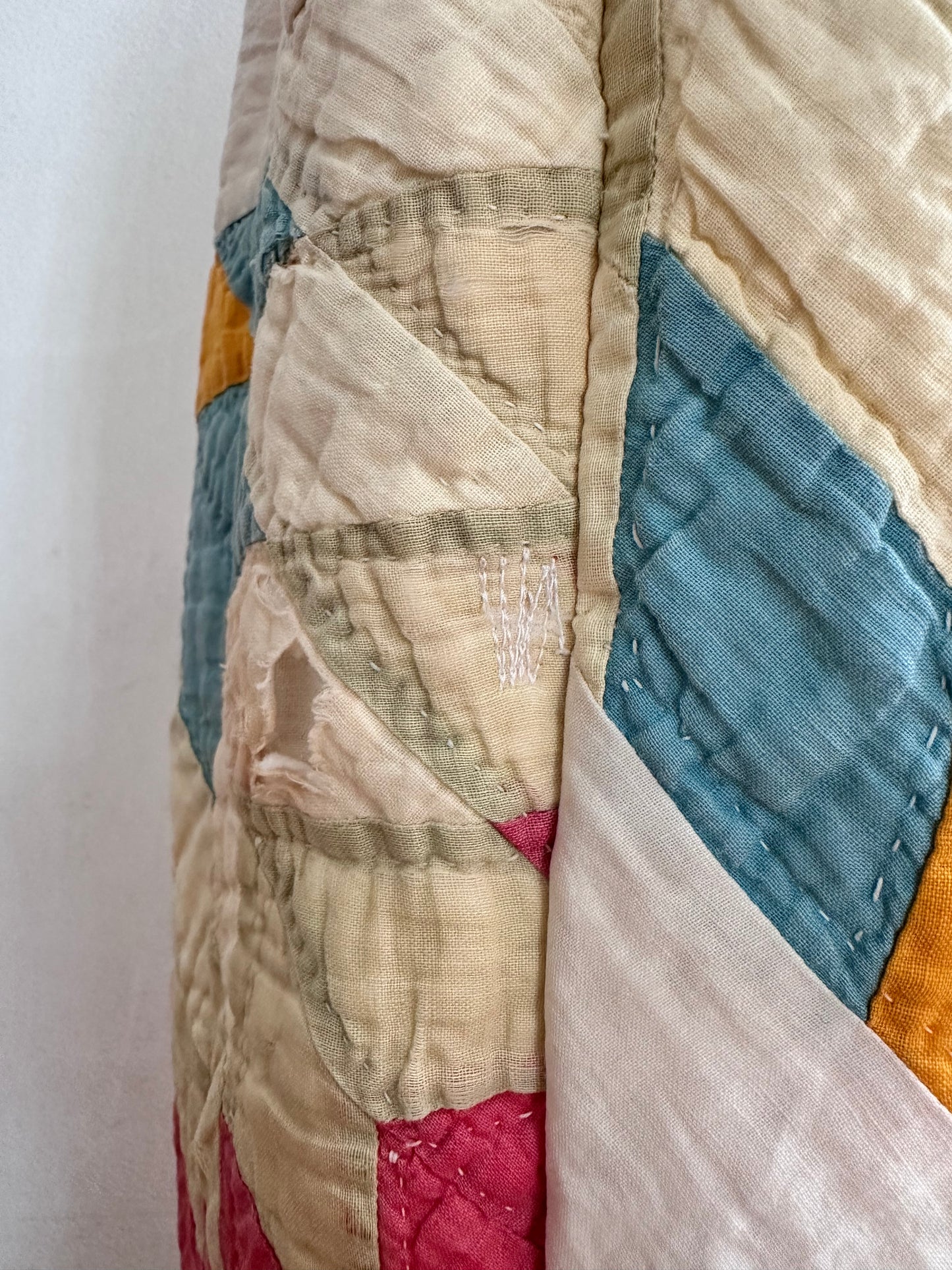 antique quilt pants