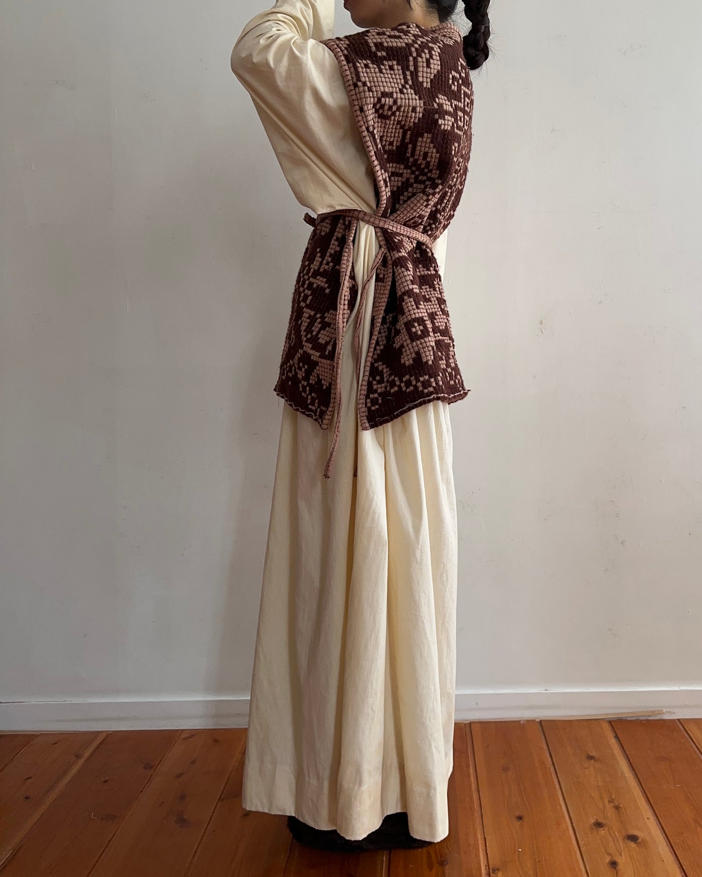 old coverlet wide vest