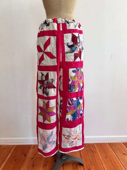 old quilt pants