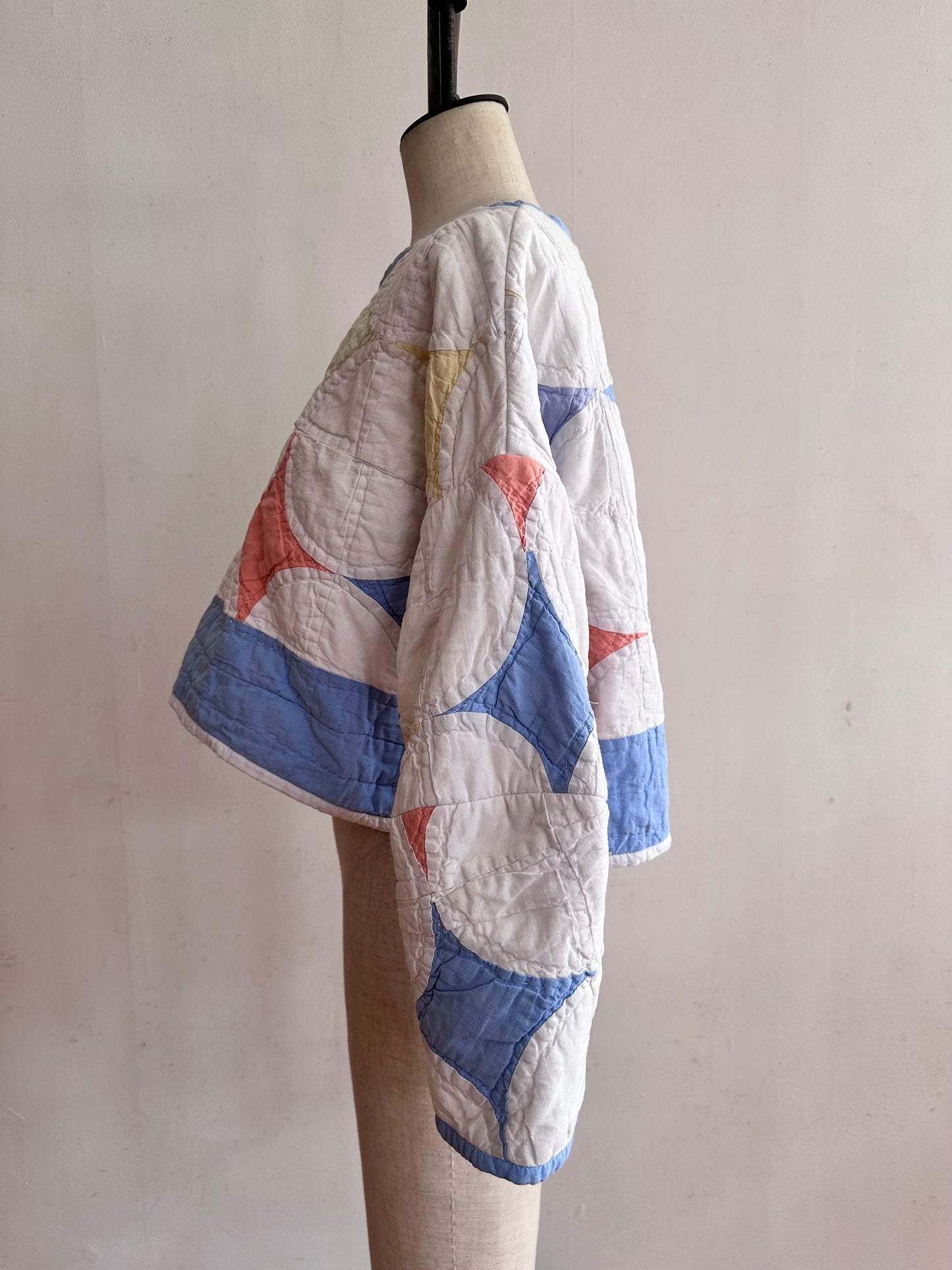 old quilt lantern tops
