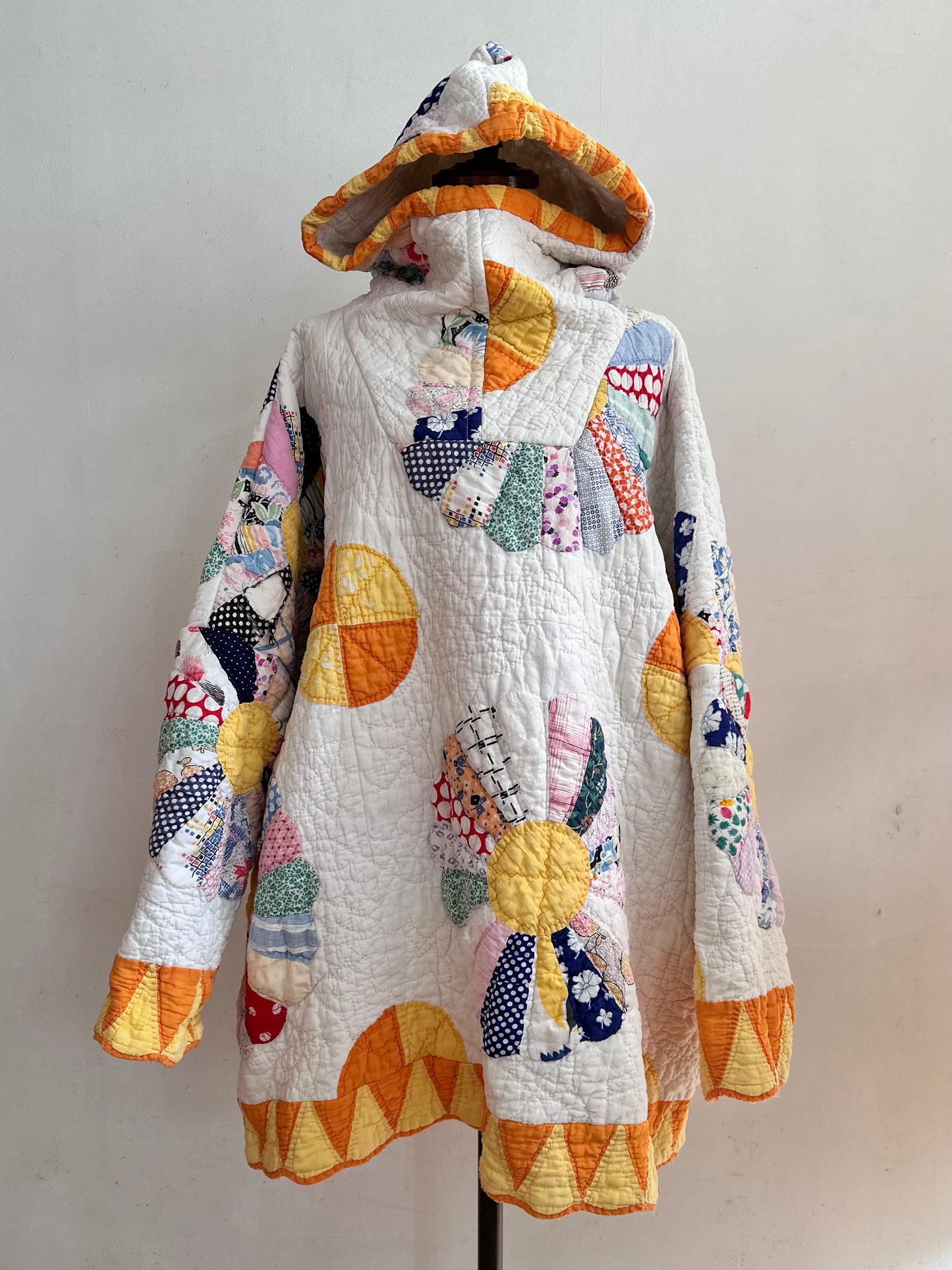 old quilt parka
