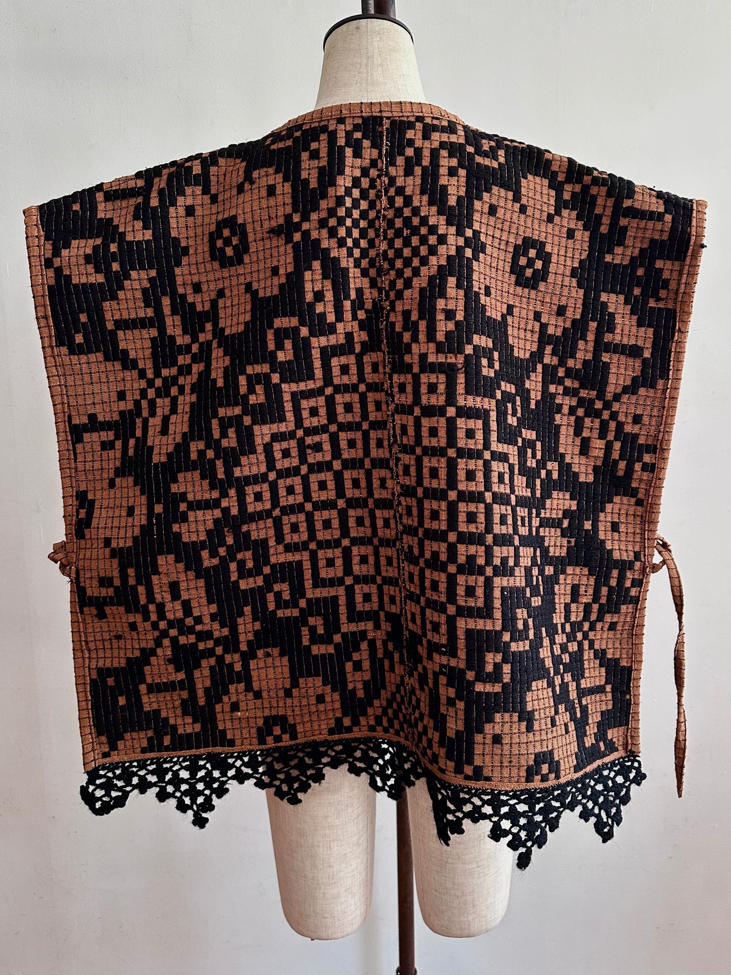 old coverlet wide vest