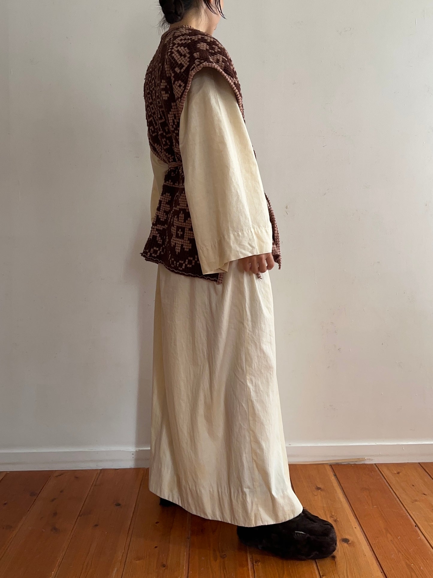 old coverlet wide vest