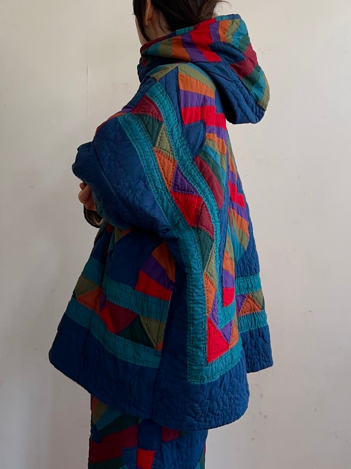 old quilt parka