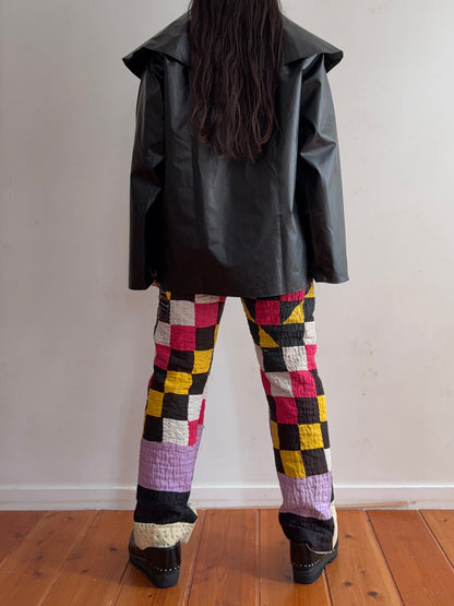 old quilt slim pants