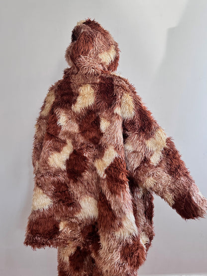 old fur parka / pudding