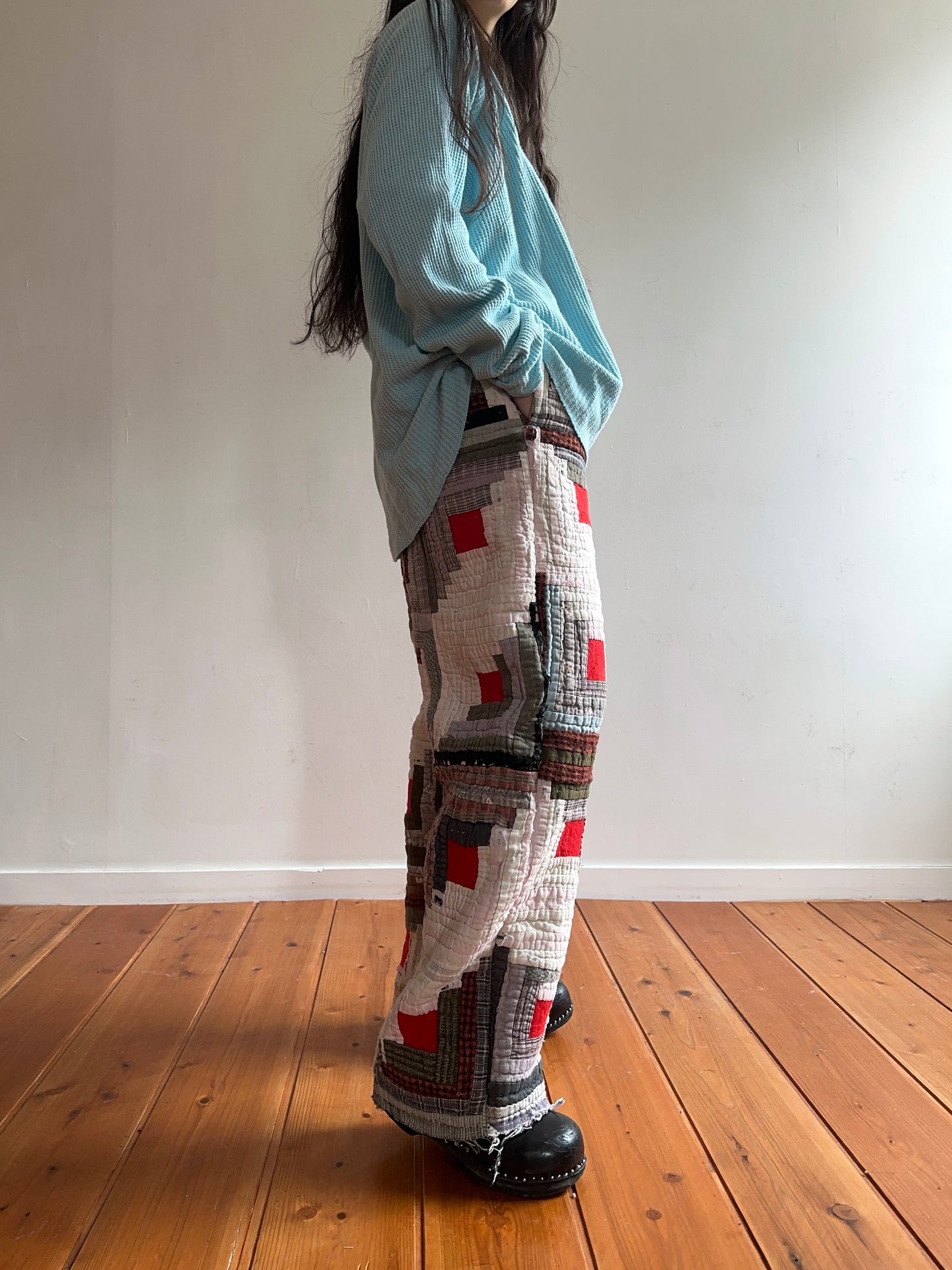 old quilt pants
