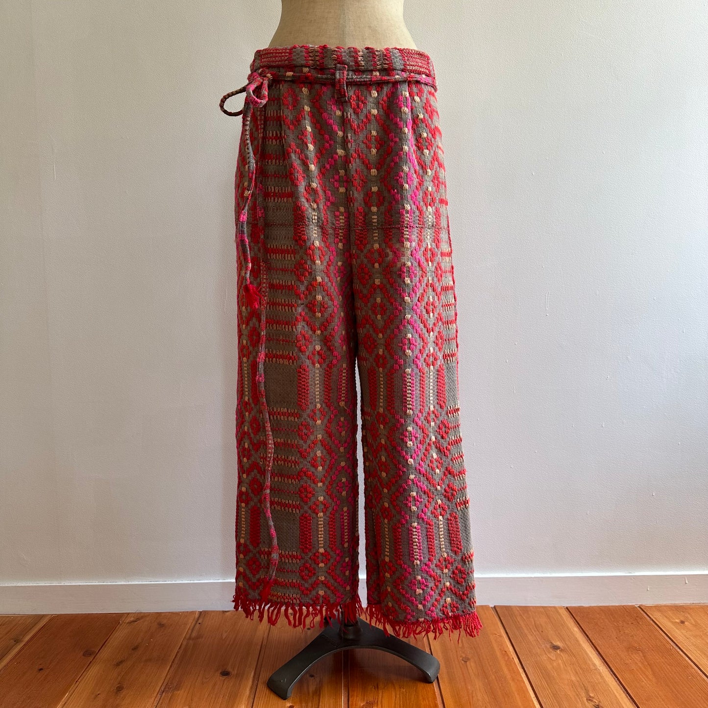 old coverlet tuck wide pants