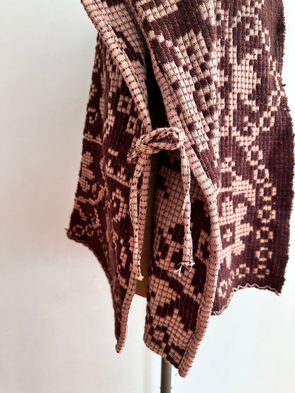 old coverlet wide vest