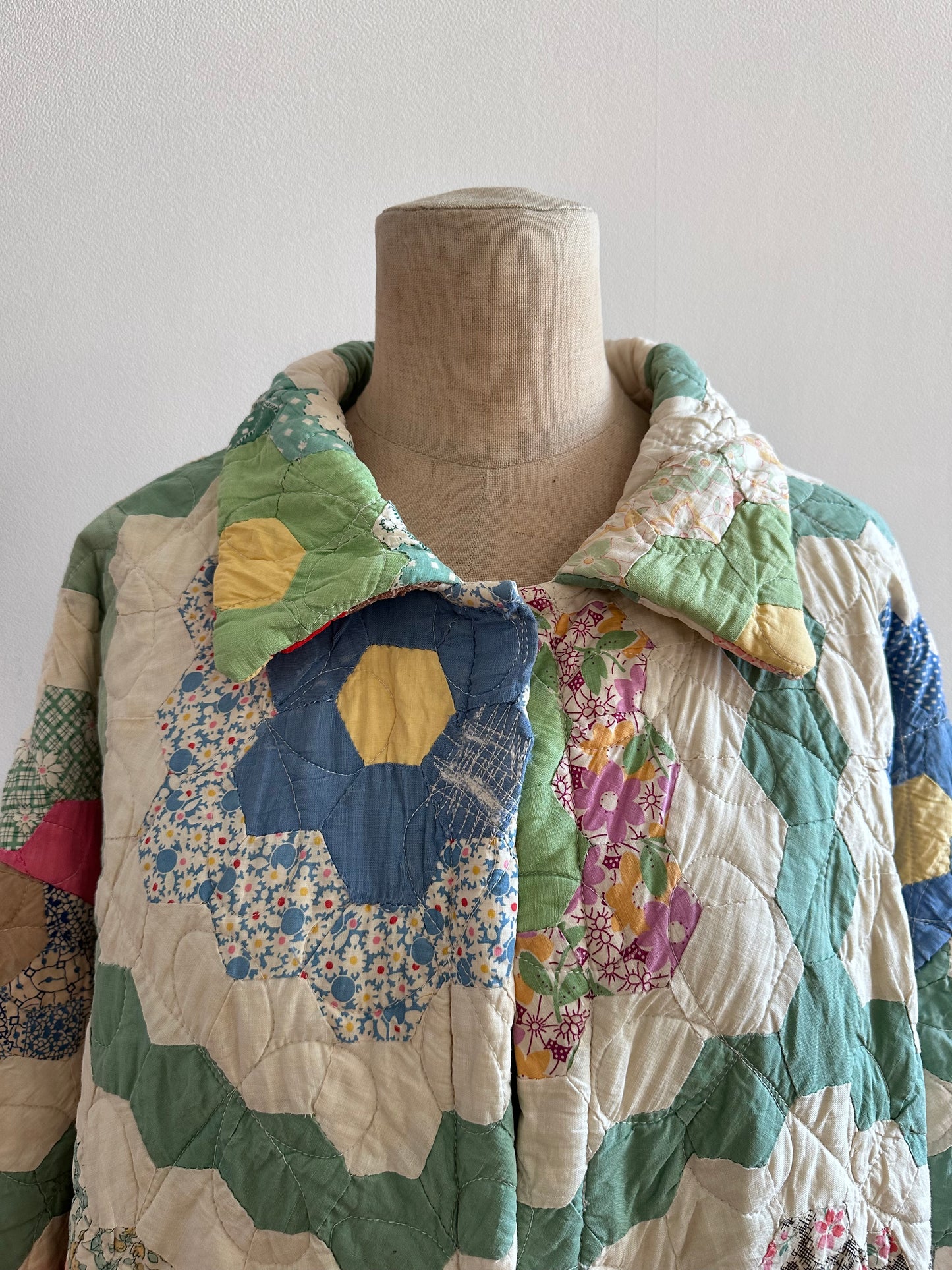 old quilt coat